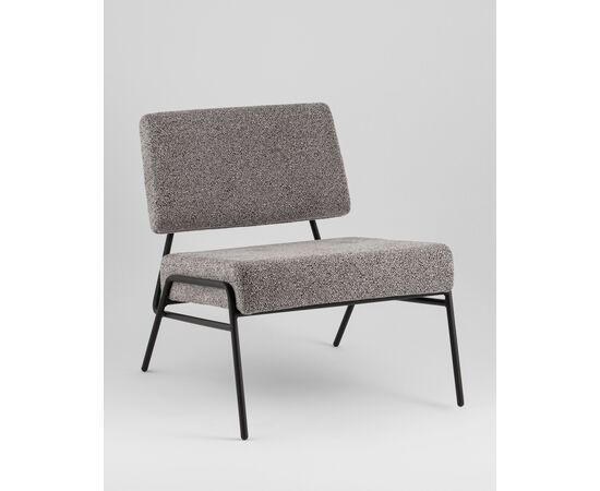 Кресло Теллинг шенилл серый, изображение 2 | Интернет магазин мебели и декора LifeDekor