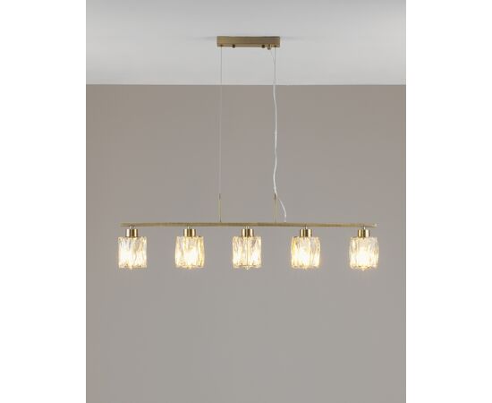 Люстра подвесная Moderli V11683-5P Prismique, изображение 3 | Интернет магазин мебели и декора LifeDekor