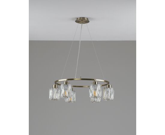 Люстра подвесная Moderli V11684-6P Prismique, изображение 2 | Интернет магазин мебели и декора LifeDekor