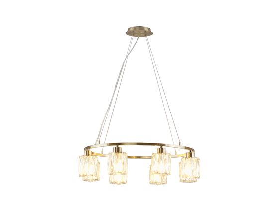 Люстра подвесная Moderli V11685-8P Prismique | Интернет магазин мебели и декора LifeDekor