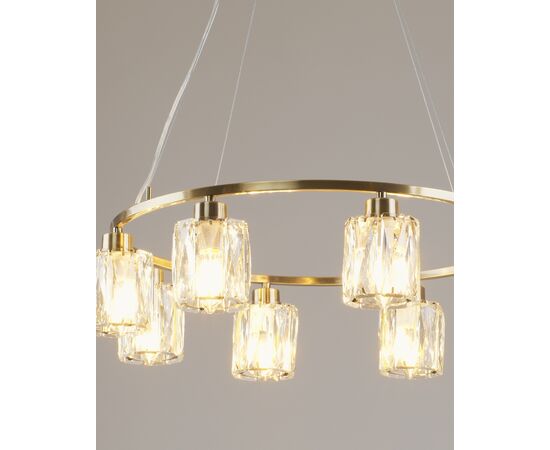 Люстра подвесная Moderli V11685-8P Prismique, изображение 4 | Интернет магазин мебели и декора LifeDekor