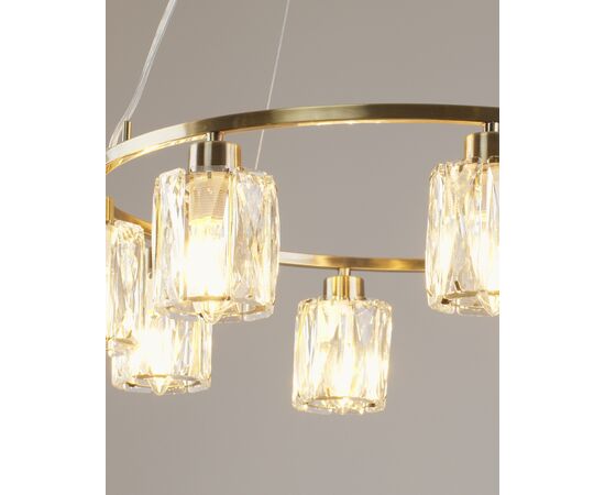 Люстра подвесная Moderli V11685-8P Prismique, изображение 5 | Интернет магазин мебели и декора LifeDekor