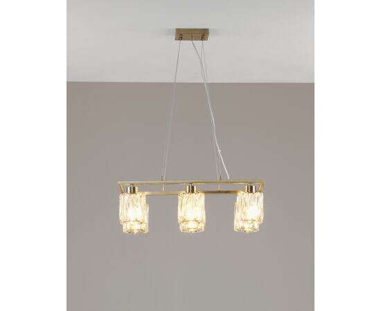 Люстра подвесная Moderli V11686-6P Prismique, изображение 3 | Интернет магазин мебели и декора LifeDekor