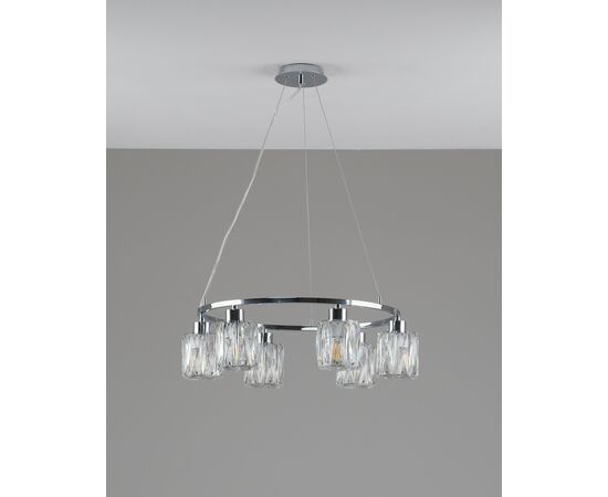 Люстра подвесная Moderli V11707-6P Prismique, изображение 2 | Интернет магазин мебели и декора LifeDekor