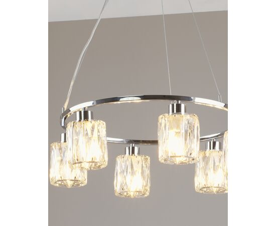 Люстра подвесная Moderli V11707-6P Prismique, изображение 4 | Интернет магазин мебели и декора LifeDekor