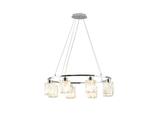 Люстра подвесная Moderli V11708-8P Prismique | Интернет магазин мебели и декора LifeDekor