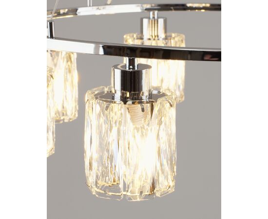 Люстра подвесная Moderli V11708-8P Prismique, изображение 5 | Интернет магазин мебели и декора LifeDekor