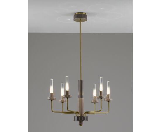 Люстра подвесная светодиодная Moderli V11691-PL Atelieri, изображение 2 | Интернет магазин мебели и декора LifeDekor