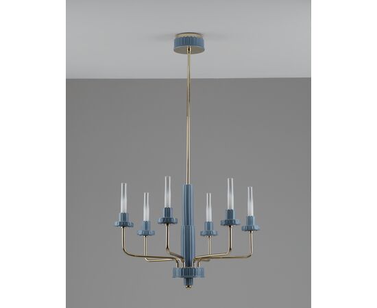 Люстра подвесная светодиодная Moderli V11692-PL Atelieri, изображение 3 | Интернет магазин мебели и декора LifeDekor