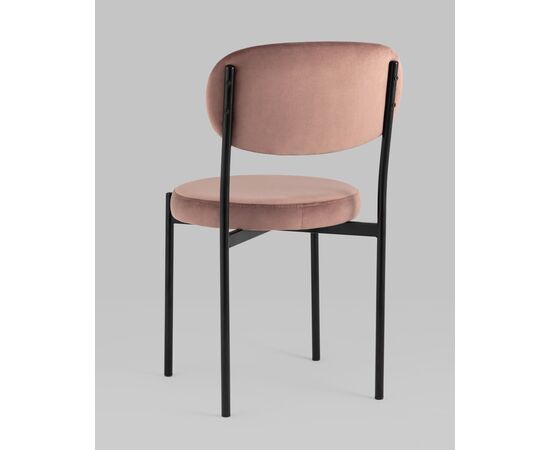 Стул Бриф NEW велюр пыльно-розовый, изображение 7 | Интернет магазин мебели и декора LifeDekor