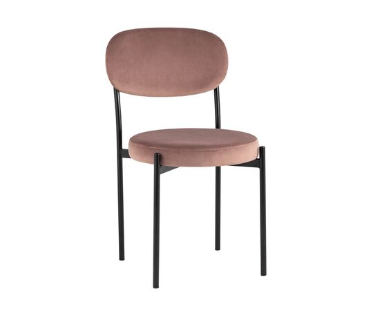 Стул Бриф NEW велюр пыльно-розовый | Интернет магазин мебели и декора LifeDekor