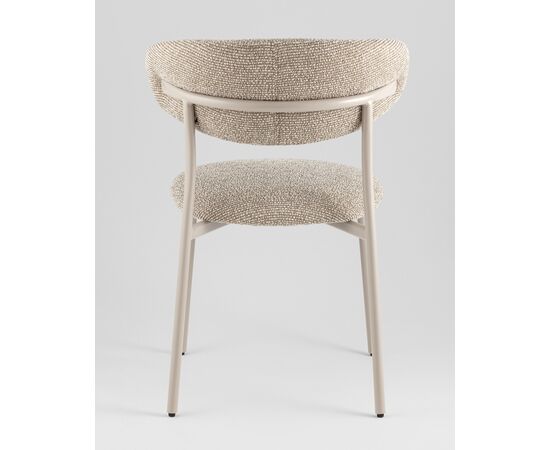 Стул обеденный Ayla бежево-зеленый кремовые ножки, изображение 6 | Интернет магазин мебели и декора LifeDekor