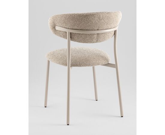 Стул обеденный Ayla бежево-зеленый кремовые ножки, изображение 5 | Интернет магазин мебели и декора LifeDekor