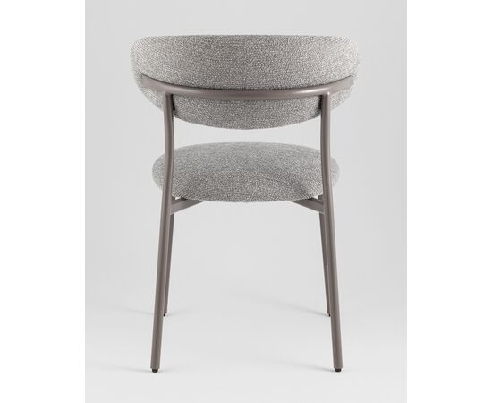 Стул обеденный Ayla серый серые ножки, изображение 5 | Интернет магазин мебели и декора LifeDekor