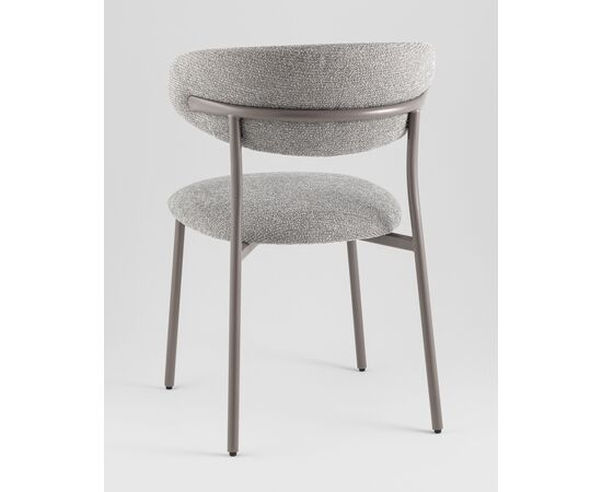 Стул обеденный Ayla серый серые ножки, изображение 6 | Интернет магазин мебели и декора LifeDekor