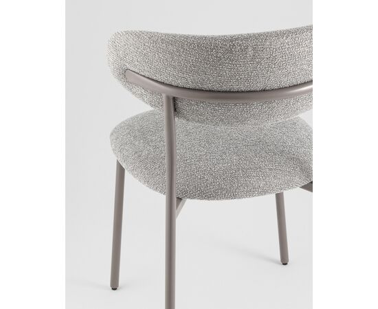 Стул обеденный Ayla серый серые ножки, изображение 7 | Интернет магазин мебели и декора LifeDekor