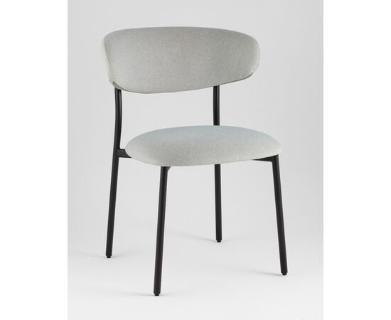 Стул обеденный Ayla светло-серый, изображение 2 | Интернет магазин мебели и декора LifeDekor