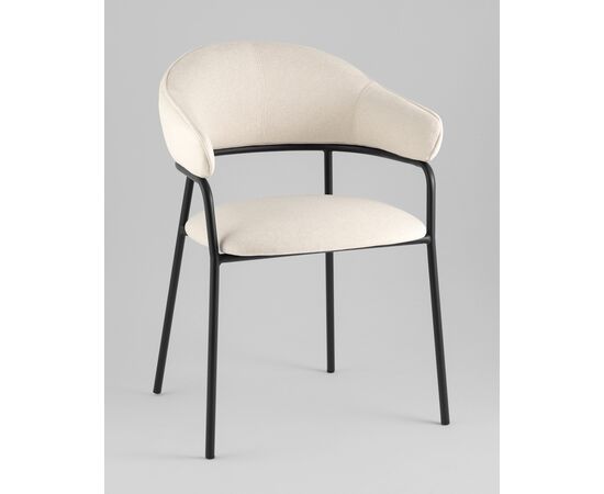 Стул обеденный Leya кремовый, изображение 2 | Интернет магазин мебели и декора LifeDekor