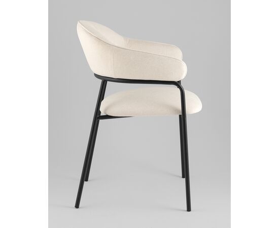 Стул обеденный Leya кремовый, изображение 4 | Интернет магазин мебели и декора LifeDekor