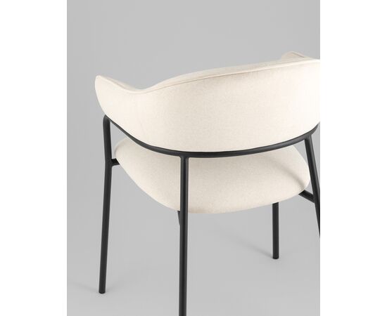 Стул обеденный Leya кремовый, изображение 7 | Интернет магазин мебели и декора LifeDekor