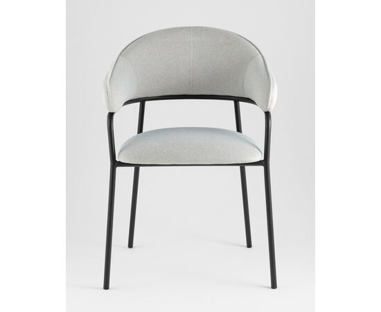 Стул обеденный Leya светло-серый, изображение 3 | Интернет магазин мебели и декора LifeDekor