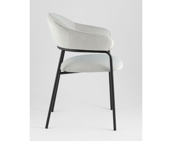 Стул обеденный Leya светло-серый, изображение 4 | Интернет магазин мебели и декора LifeDekor