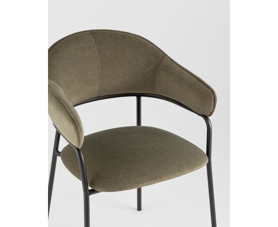 Стул обеденный Leya зеленый, изображение 8 | Интернет магазин мебели и декора LifeDekor