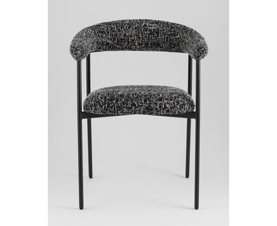 Стул обеденный Toko черно-белый, изображение 3 | Интернет магазин мебели и декора LifeDekor