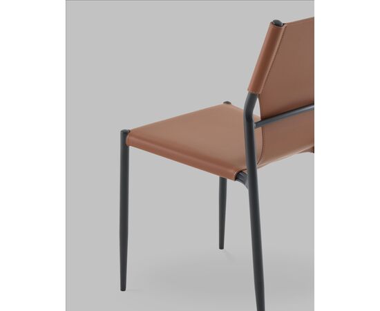 Стул обеденный West коричневый NC, изображение 7 | Интернет магазин мебели и декора LifeDekor