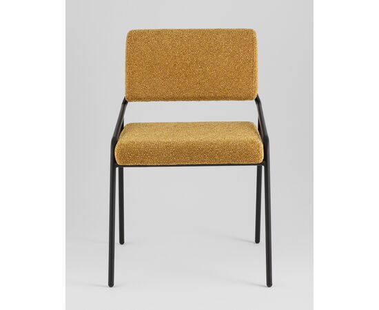 Стул Теллинг шенилл карри, изображение 3 | Интернет магазин мебели и декора LifeDekor