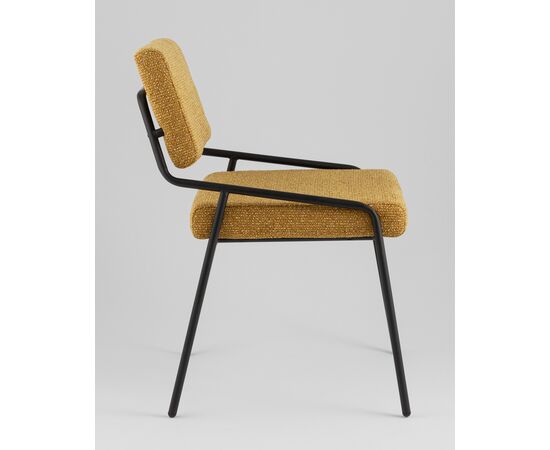 Стул Теллинг шенилл карри, изображение 4 | Интернет магазин мебели и декора LifeDekor