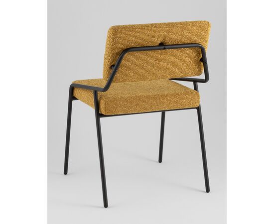 Стул Теллинг шенилл карри, изображение 6 | Интернет магазин мебели и декора LifeDekor