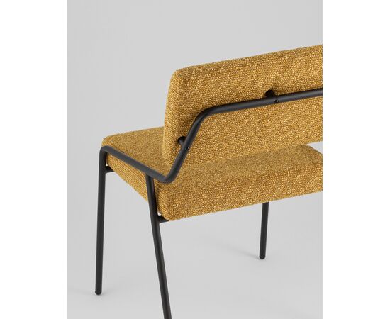 Стул Теллинг шенилл карри, изображение 7 | Интернет магазин мебели и декора LifeDekor