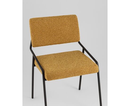 Стул Теллинг шенилл карри, изображение 8 | Интернет магазин мебели и декора LifeDekor