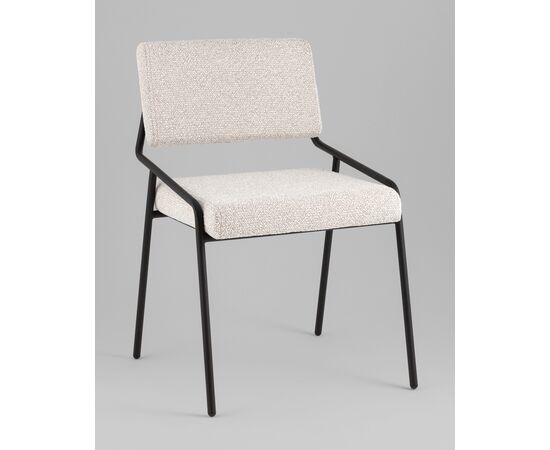 Стул Теллинг шенилл серо-бежевый, изображение 2 | Интернет магазин мебели и декора LifeDekor