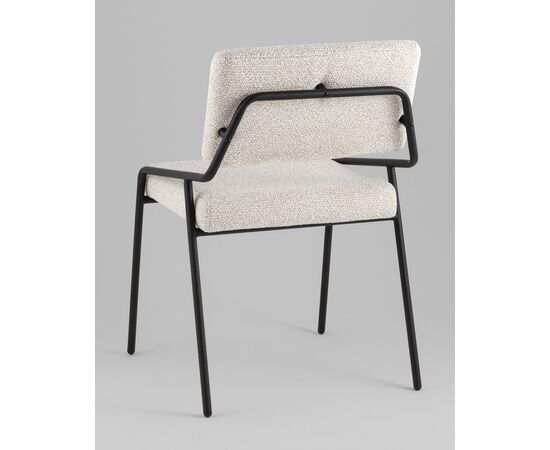 Стул Теллинг шенилл серо-бежевый, изображение 6 | Интернет магазин мебели и декора LifeDekor