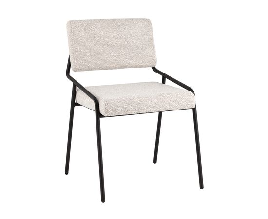 Стул Теллинг шенилл серо-бежевый | Интернет магазин мебели и декора LifeDekor