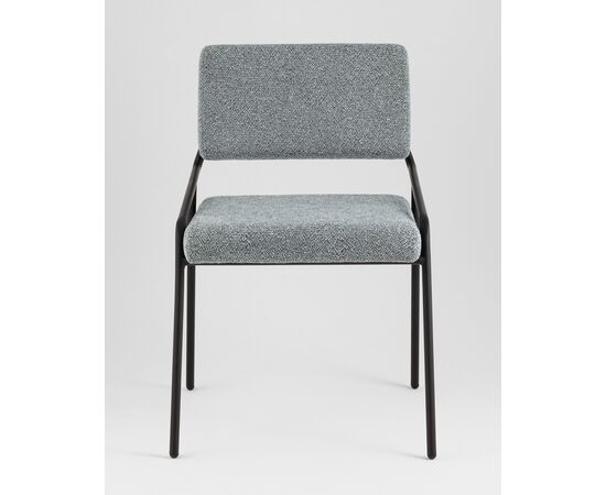 Стул Теллинг шенилл серо-синий, изображение 3 | Интернет магазин мебели и декора LifeDekor