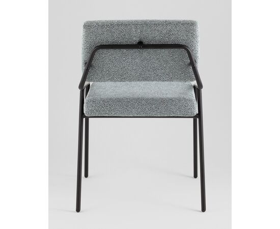 Стул Теллинг шенилл серо-синий, изображение 5 | Интернет магазин мебели и декора LifeDekor