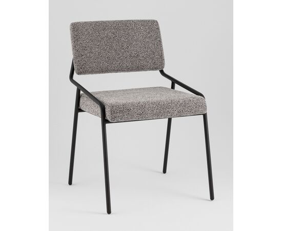 Стул Теллинг шенилл серый, изображение 2 | Интернет магазин мебели и декора LifeDekor