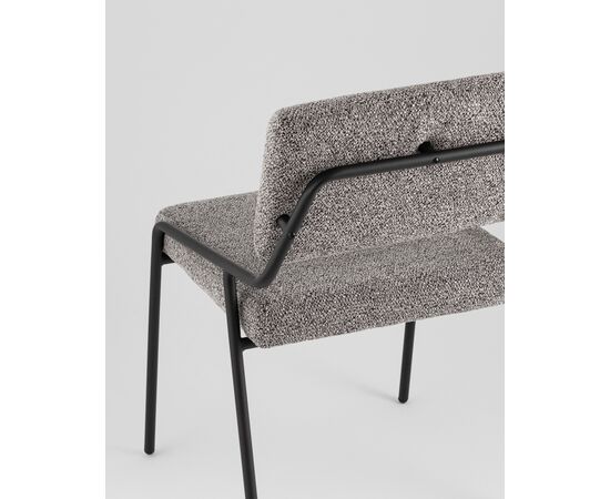 Стул Теллинг шенилл серый, изображение 7 | Интернет магазин мебели и декора LifeDekor