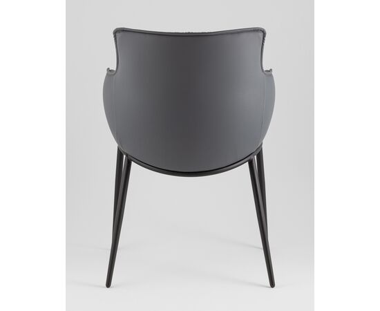 Стул Твигги экокожа темно-серый, изображение 5 | Интернет магазин мебели и декора LifeDekor