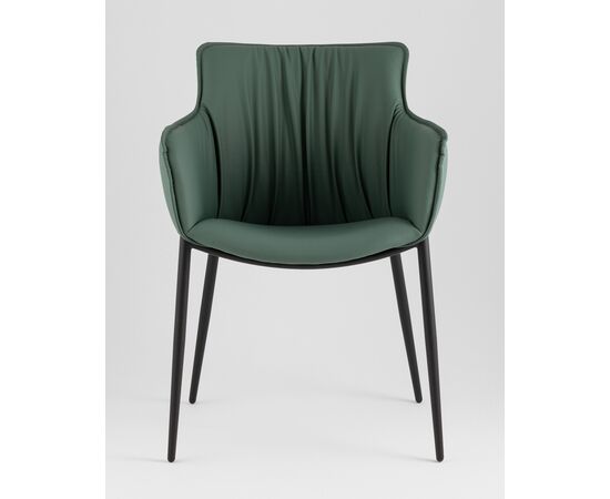 Стул Твигги экокожа зеленый, изображение 3 | Интернет магазин мебели и декора LifeDekor