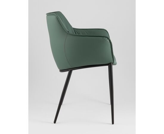 Стул Твигги экокожа зеленый, изображение 4 | Интернет магазин мебели и декора LifeDekor