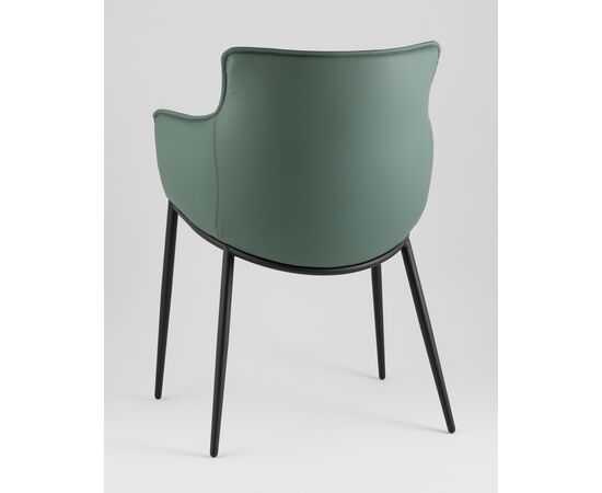 Стул Твигги экокожа зеленый, изображение 6 | Интернет магазин мебели и декора LifeDekor