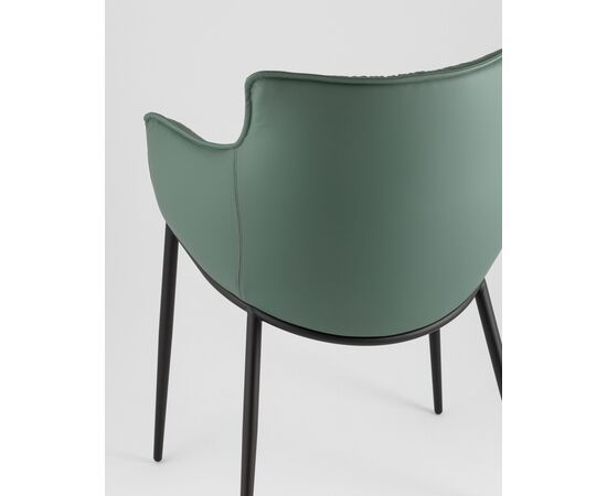 Стул Твигги экокожа зеленый, изображение 7 | Интернет магазин мебели и декора LifeDekor