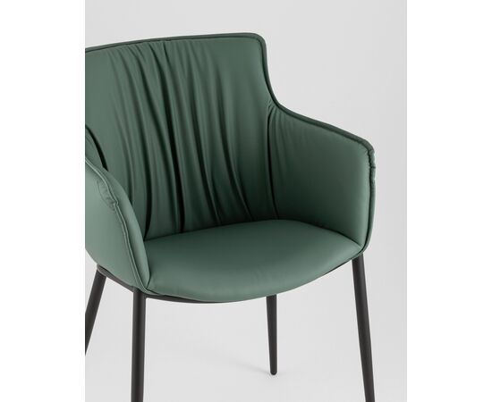 Стул Твигги экокожа зеленый, изображение 8 | Интернет магазин мебели и декора LifeDekor