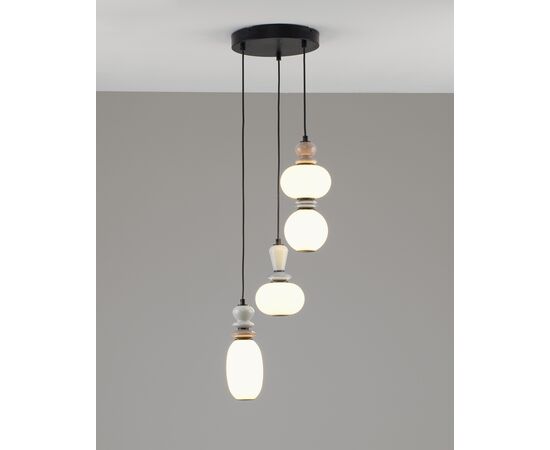 Светильник подвесной светодиодный Moderli V11702-PL Glaze, изображение 3 | Интернет магазин мебели и декора LifeDekor