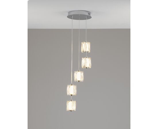 Светильник подвесной светодиодный Moderli V11718-PL Prismique, изображение 3 | Интернет магазин мебели и декора LifeDekor