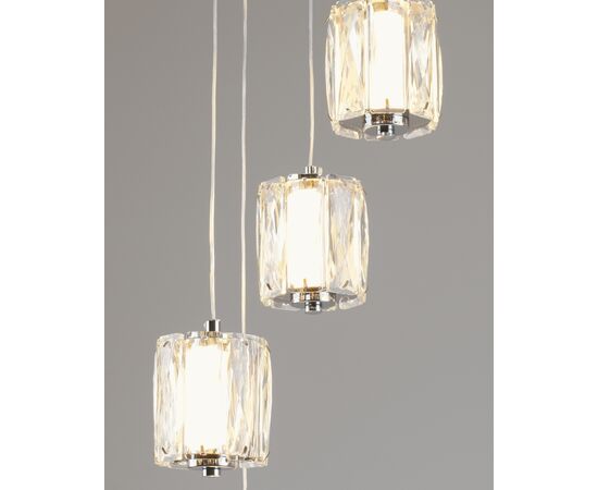 Светильник подвесной светодиодный Moderli V11718-PL Prismique, изображение 5 | Интернет магазин мебели и декора LifeDekor